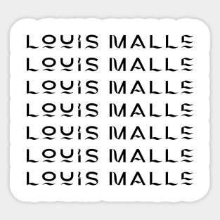 Louis Malle Sticker